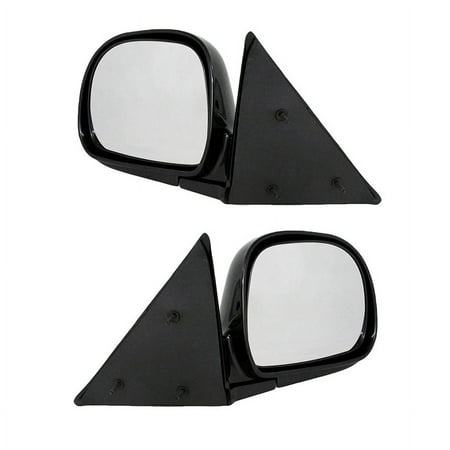 New Pair Of Door Mirrors Fits Chevrolet S10 Extended Standard Pickup 97 15150850