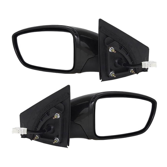 New Pair Of Door Mirrors Fits Hyundai Sonata Se 2011-2014 Hy1321166 876103Q010