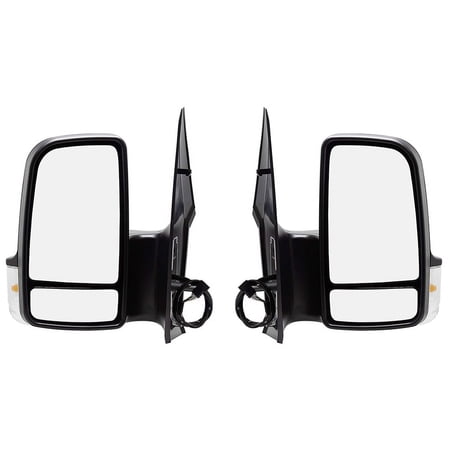 New Pair Of Door Mirrors Fits Mercedes Benz Sprinter 3500 2010-2014 68095993Aa