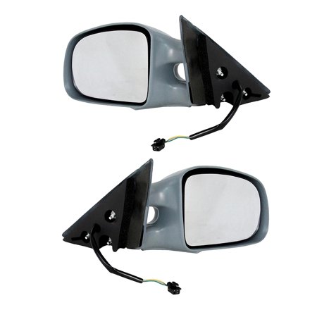 New Pair Of Door Mirrors Fits Pontiac Grand Prix Gtp Coupe 3.8 1997-03 Gm1321191