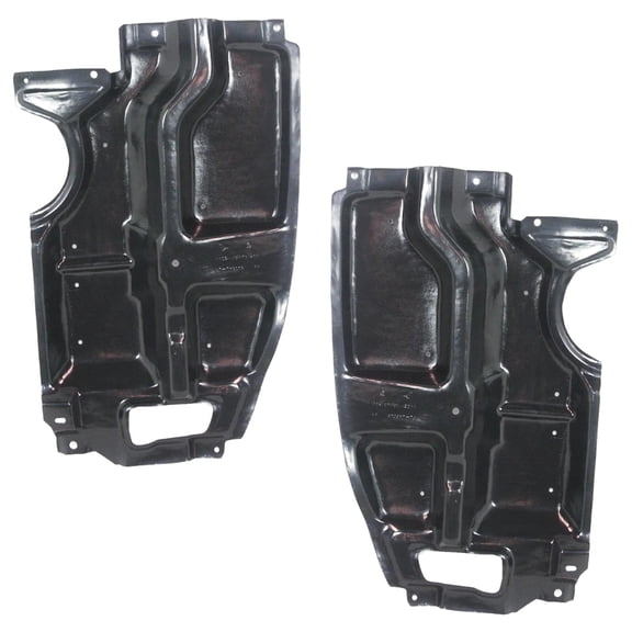 Engine Splash Guard Compatible with 2005-2010 Scion Tc Left And Right Plastic Guard 5144221030 Under Engine Undercarriage Protection Road Debris Shield Bolt-On Fit Direct Fit OE Spec