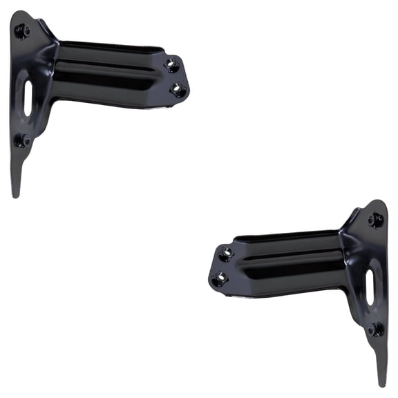 New Pair Of Fender Support Compatible With Volkswagen Golf S 4 Cyl 1.8L e-Golf SE 2015-2017 By VW1244109 VW1245109 5G0821135B 5G0821136B