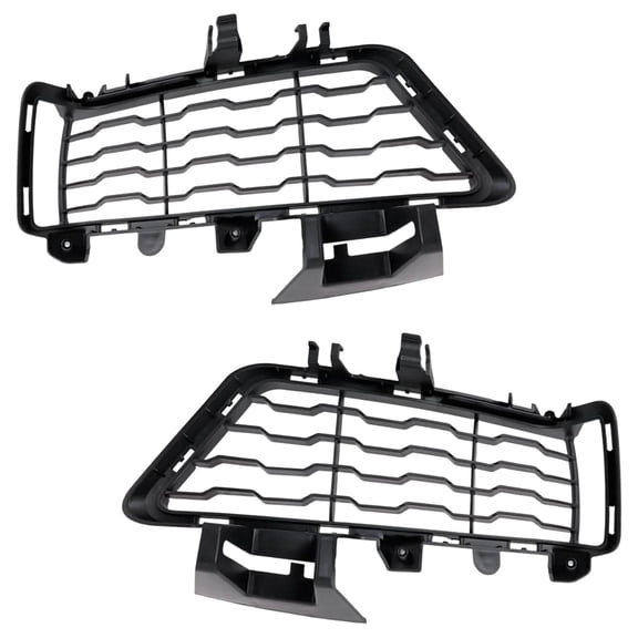 New Pair Of Fog Light Cover Compatible With Bmw 328d Base 4 Cyl 2.0L 330e Base 4 Cyl 2.0L 2016-2017 By BM1038179 BM1039179 51118068125 51118068126