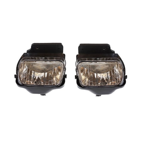 New Pair Of Fog Light Fits Chevrolet Silverado 1500 Hd 05-06 15791434 Gm2592150