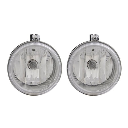 New Pair Of Fog Lights Fits Dodge Challenger Srt8 11-14 5182025Aa Ch2592142