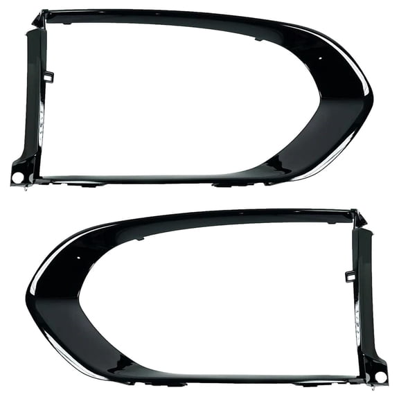 New Pair Of Grille Trim Compatible With Jaguar F-Pace First Edition F-Pace S 2017-2023 By T4A6242 JA1038110 T4A6239 JA1039110