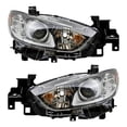 thumbnail image 1 of New Pair Of Halogen Headlight Compatible With Mazda 6 Sedan 2014-2017 by Part Number GMP2-51-0K0 GMP2510K0 GMP2-51-0L0 GMP2510L0 MA2519160 MA2518160, 1 of 2