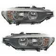 thumbnail image 1 of New Pair Of Halogen Headlights Compatible With Bmw 328I Xdrive Base Sedan 2012 2013 2014 2015 By Part Number 63-11-7-338-710 63-11-7-338-709, 1 of 4