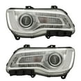 thumbnail image 1 of New Pair Of Halogen Headlights Compatible With Chrysler 300 Limited Sedan 4 Door 2018 2019 2020 2021 2022 By Part Number 68402946Aa 68402947Aa, 1 of 4