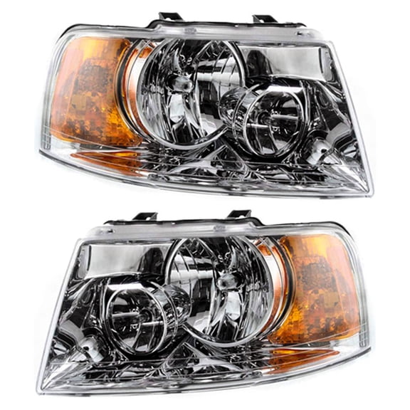 New Pair Of Headlight Fits Ford Expedition Nbx Sport 03-06 6L1Z13008Ba Fo2503181