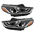 thumbnail image 1 of New Pair Of Headlight Fits Hyundai Sonata Sel Sedan 2018-19 Hy2503217 Hy2502217, 1 of 2
