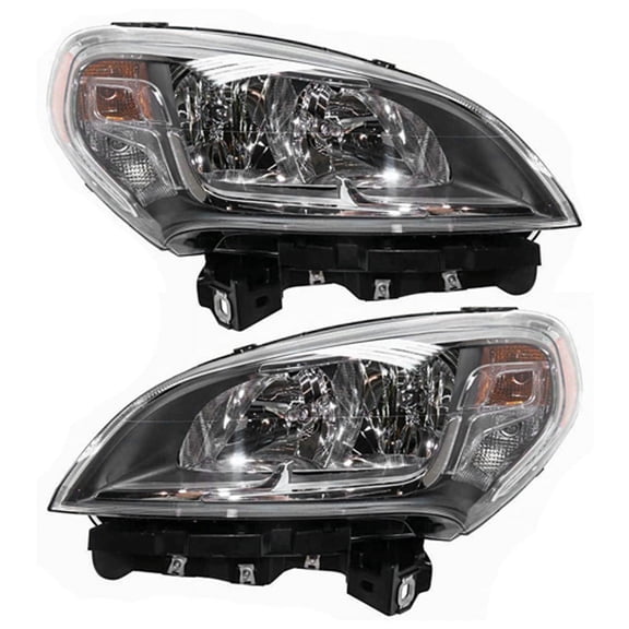 New Pair Of Headlight Is Compatible With Ram Promaster City SLT Mini Cargo Van 2015-2016 by Part Number 68469415AA 68469416AA CH2503278 CH2502278