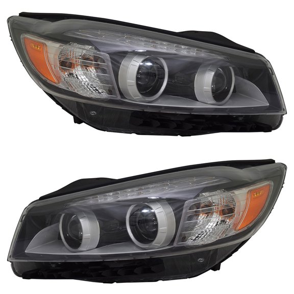 New Pair Of Headlights Compatible With Kia Sorento Sx Sport Utility 2016 2017 2018 By Part Numbers Ki2503186 Ki2502186 92102C6010 92101C6010