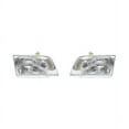 thumbnail image 1 of New Pair Of Headlights Compatible With Volvo Heavy Duty VN VN64T Tractor 1998 1999 2000 2001 2002 2003 By Part Numbers 8082040 8082041, 1 of 2