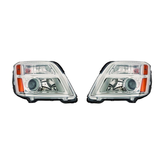 New Pair Of Headlights Fits GMC Terrain 2013 14 2015 Halogen Gm2502350 23319180