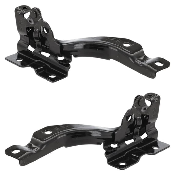 New Pair Of Hood Hinge Compatible With Kia Rio LX Rio SX 2012-2017 By KI1236126 KI1236125 791101W000 791201W000
