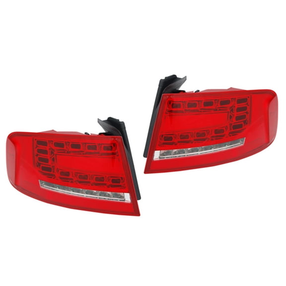New Pair Of Outer Tail Lights Fits Audi A4 Sedan 2009-2012 8K5945096L Au2804104