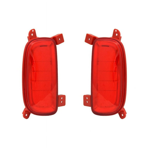 New Pair Of Reflector Lights Compatible With KIA Sorento EX KI LX SX 2014 2015 By Part Numbers 118410492406 924052P700 924062P700 KI1185104