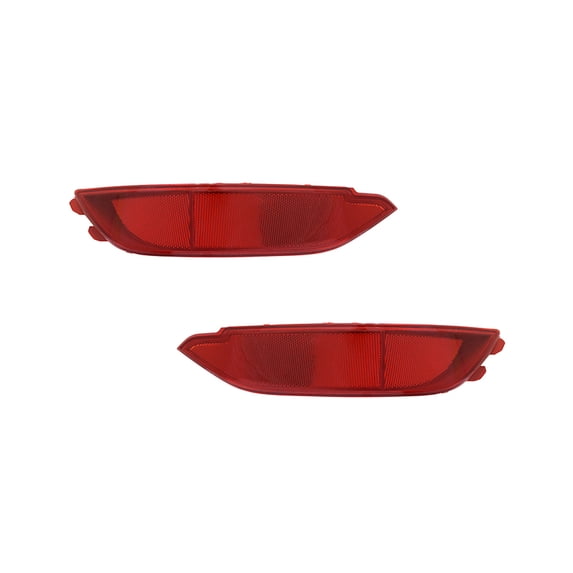New Pair Of Reflector Lights Fits Hyundai Tucson 2016 Hy1185116 92405-D3050