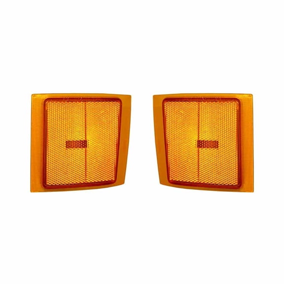 New Pair Of Side Lights Compatible With Chevrolet C K 1500 2500 3500 Suburban By Part Numbers 5977738 GM2551144 5977737 GM2550144