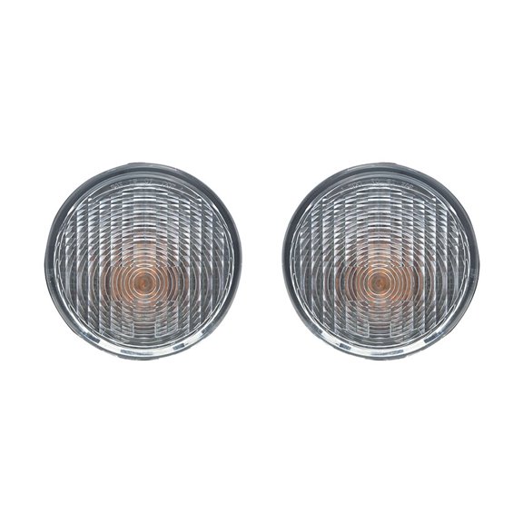 New Pair Of Side Lights Compatible With Jeep Wrangler 2014 2015 By Part Numbers 68200290AA 68200291AA CH2527103 CH2526103