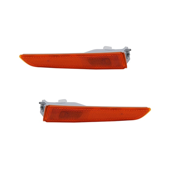 New Pair Of Side Marker Light Fits Ford Fusion 2010-2012 Ae5Z-13200-C Fo2550145
