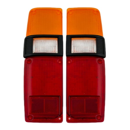 New Pair Of Tail Lights Compatible With Toyota Pickup 1979 1980 1981 1982 1983 By Part Numbers To2809103 8156189121 8155189121