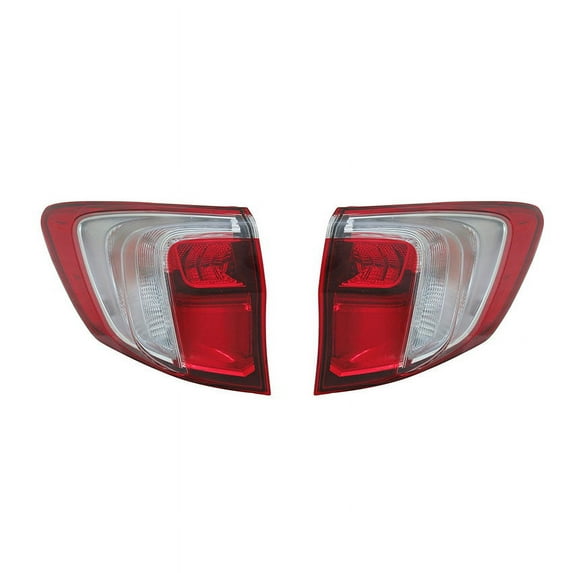 New Pair Of Tail Lights Fits Acura Rdx 3.5L 2016-2017 Ac2805104 33550-Tx4-A51