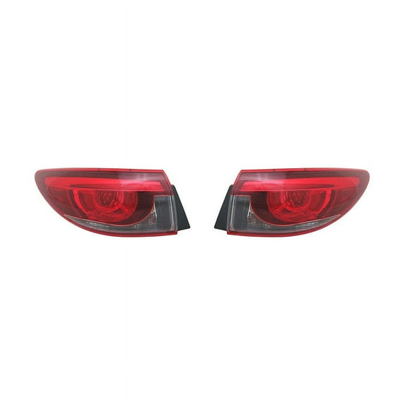 New Pair Of Tail Lights Fits Mazda 6 Sedan 2016 2017 Gmn3-51-150B Ma2804121