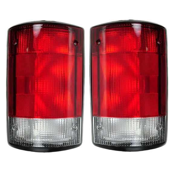 New Pair Of Taillights Fits Ford E-150 E-250 E-350 E-450 E-550 2003 F5Uz-13405-A