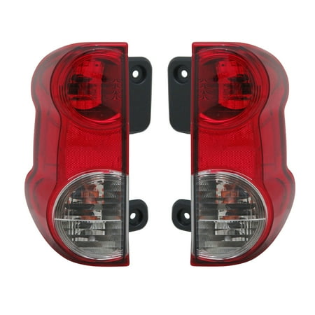 New Pair Of Taillights Fits Nissan Nv200 13-14 265503Lm0A 26555-3Lm0A 265553Lm0A