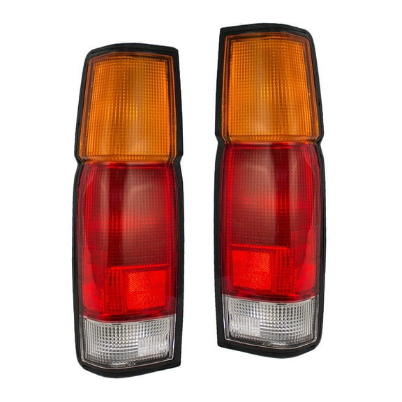 New Pair Of Taillights Fits Nissan Pickup Se Xe 1995-1997 B6550-3B300 B65553B300