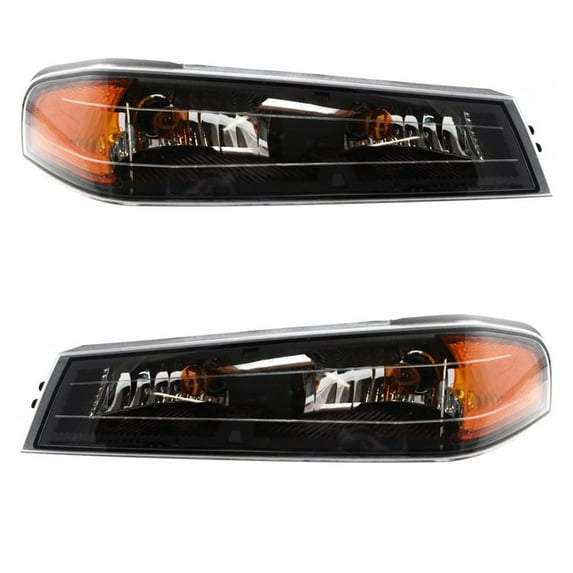 New Pair Of Turn Signal Lights Fits GMC Canyon 2004-2011 2012 Gm2520189 22876078