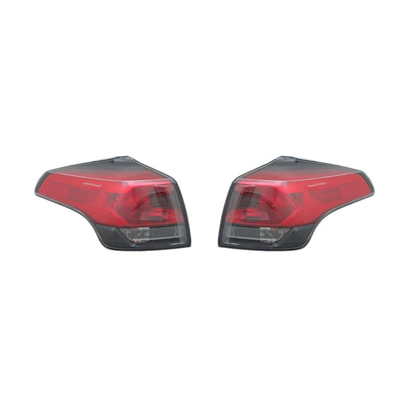 New Pair Of Outer Tail Lights Compatible With Cat Toyota Rav4 LE XLE 2016 2017 By Part Numbers 815500R061 TO2804128 TO2805128 8156142211 TO2805133 TO2804133