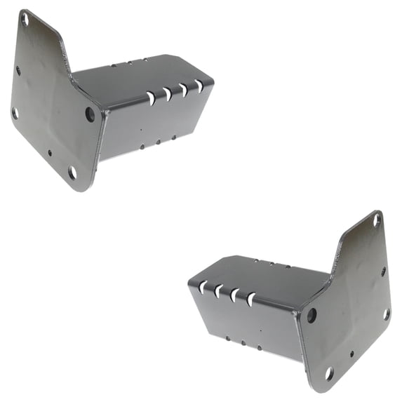 New Pair Of Radiator Support Bracket Compatible With Jeep Cherokee Latitude 4 Cyl 2.4L Cherokee Altitude 4 Cyl 2.4L 2014-2018 By CH1252101 CH1253101 68096087AB 68096086AB
