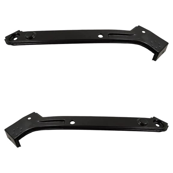 New Pair Of Radiator Support Bracket Compatible With Volkswagen Atlas SEL Premium 6 Cyl 3.6L Atlas Launch Edition 6 Cyl 3.6L 2018-2020 By VW1225162 VW1225163 3CN805931B 3CN805932B