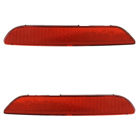 New Pair of Reflector Lights Compatible With Volkswagen Taos Comfortline Highline S SE SEL Trendline 2022-2023 By Part Numbers VW1185116 VW1184116 2GJ 945 106 2GJ 945 105