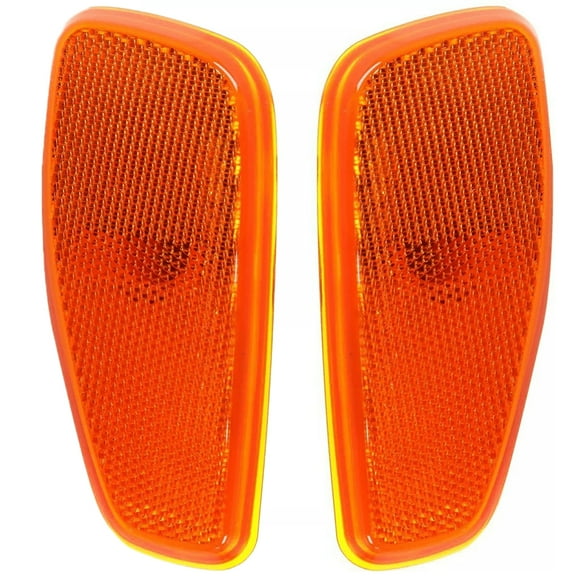 New Pair of Side Marker Lights Compatibile With Jeep Renegade 75th 80th Anniversary Sport Utility 2015-2023 By CH2551134 CH2550134 68256049AA 68256050AA 762405-40946-7 762405-40947-4