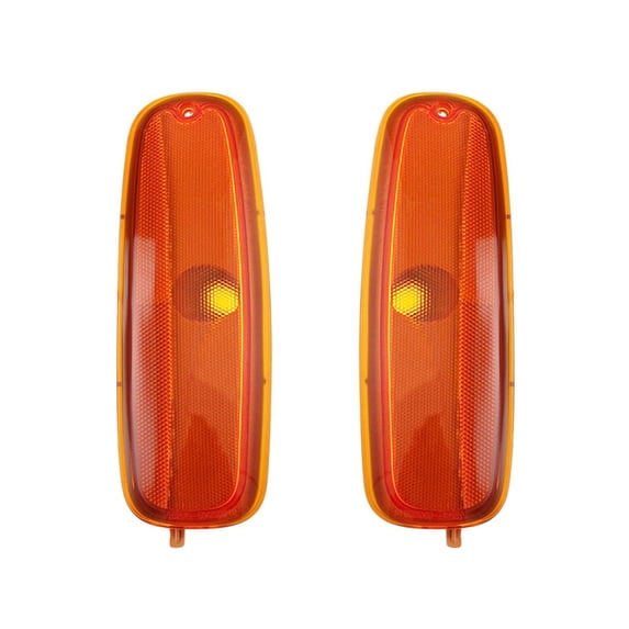 New Pair Side Marker Lights Fits Chevrolet Express 2500 96-02 5977275 Gm2551152