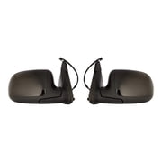 New Replacement Left Driver & Right Passenger Side Door Mirror Fits 1999-2002 Chevrolet Silverado 1500 Chevrolet Silverado 1500 HD 2500 Power GM1321231 GM1320231 15172248 15172247