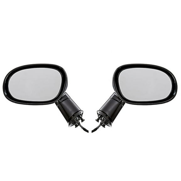 New Pair Of Side Mirrors Compatible With Chrysler Dodge Man Challenger Rallye Redline Classic SE RT SXT 2008-2012 2013 2014 1GE18AXRAE CH1321311 CH1320311
