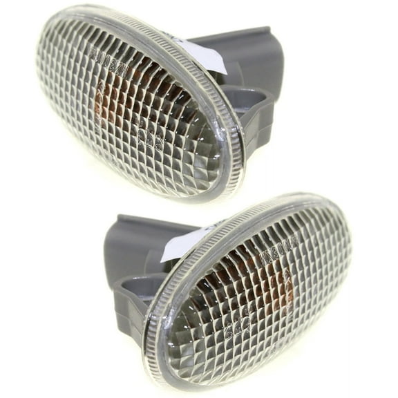 New Pair Of Side Repeater Lights Compatible With Mazda 2 3 Sport Touring i Mazdaspeed S SP23 Hatchback Sedan 4-Door 2004-2014 By Part Numbers MA2570102 GJ6A-51-120E 762405-66338-8