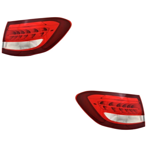 New Pair Of Tail Light Compatible With Mercedes-Benz Glc300 Base Sport Utility Glc300 Sport Utility 4Matic 2016-2019 Mb2805129 253 906 07 64 253 906 08 64 11-9367-9368-00-9