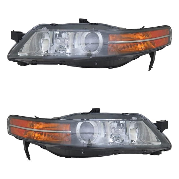 OEM Grade Tail Light Assembly Compatible with 2004-2005 Acura TL 3.2L 3.5L V6 J32A3 J35A8 258HP Replaces AC2519109 AC2518109 33101-SEP-A02 33151-SEP-A02 33101SEPA0233151SEPA02