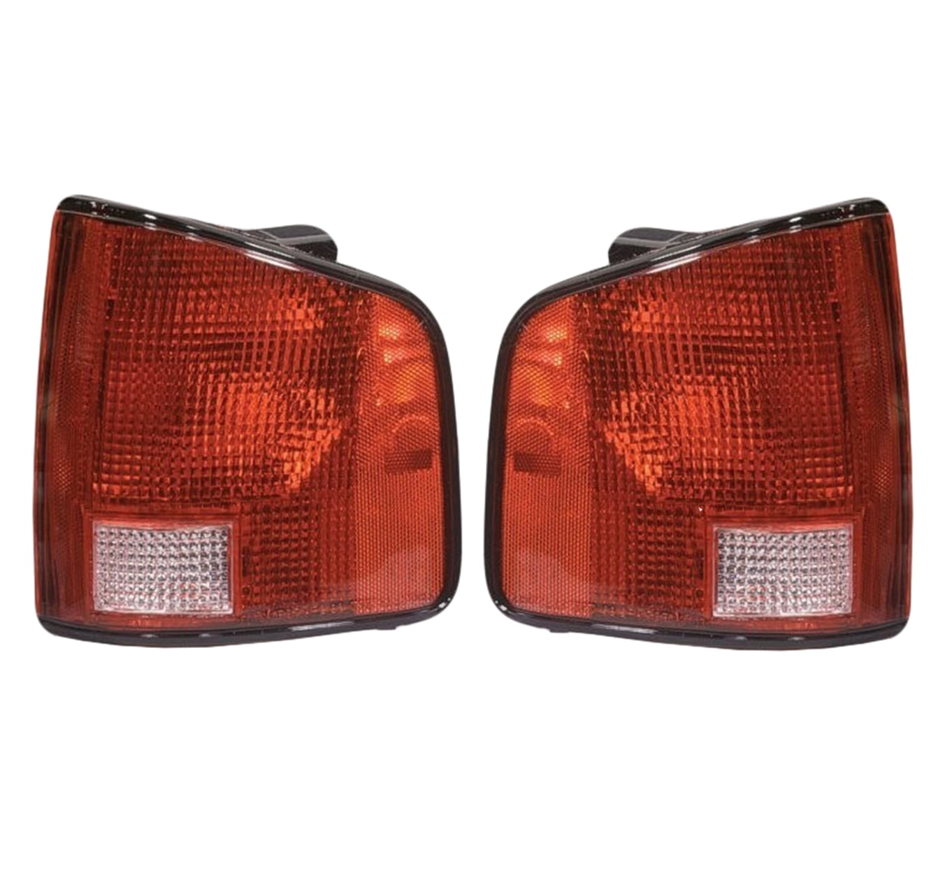 New Pair of Tail Lights Compatible With Chevrolet S10 GMC Sonoma Isuzu Hombre 1994 2000 2001 2002 By Part Numbers 8059781960 Iz2801105 8059781950 Gm2801124