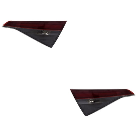 New Pair Of Tail Lights Compatible With Honda Civic Si Sedan Civic Hybrid Sport Touring Sedan I-Style Sport Lx 2025-2025 By 34150-T56-A01 34155-T56-A01 34155T56A01 34150T56A01