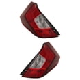 thumbnail image 1 of New Pair of Tail Lights Compatible With Honda Fit 1.5L 2015 2016 2017 2018 2019 2020 By Part Numbers 33550-T5A-A11 762405-41213-9 33500-T5A-A11 HO2804106 762405-41214-6 HO2805106, 1 of 6