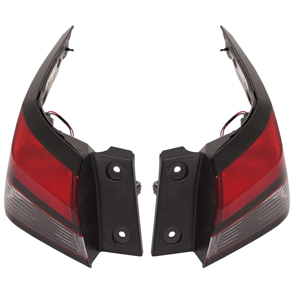 OEM Grade Tail Light Assembly Halogen Right Left Pair Outer