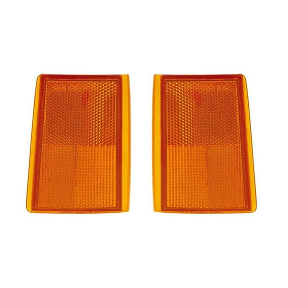 New Pair Upper Signal Side Marker Reflector Light Fits Chevy Pickup Truck Suv