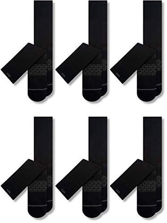 Men's 4-Way Crew Socks, 6-Pack